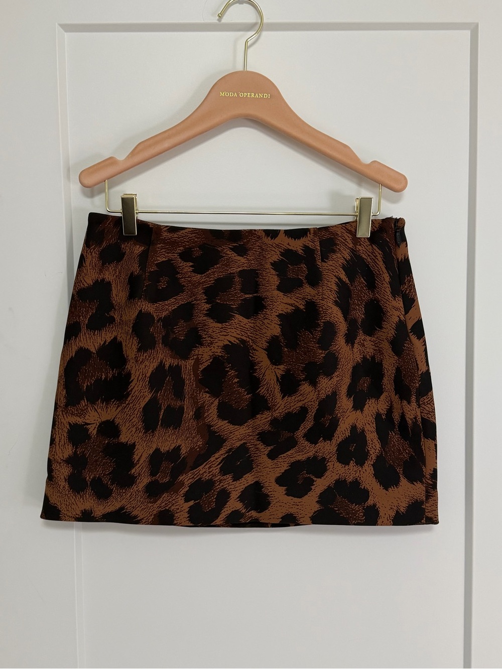SET - Naked Wardrobe Leopard Power Shoulder Blazer + Mini Skirt Set NWT M - Picture 4 of 7